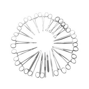 Kit d'instruments vétérinaires OEM le plus vendu ensemble d'instruments chirurgicaux d'équipement vétérinaire de chirurgie animale en acier inoxydable de haute qualité - Product Image 6