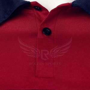 เสื้อโปโลผู้ชายใส่สบาย แห้งเร็ว ผ้าฝ้ายผสมโพลีเอสเตอร์ - Product Image 4