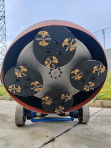 850mm Selbstfahrende Ferngesteuerte Planetarische Bodenschleif- und Poliermaschine 18,5KW Motor Getriebe Automatische Fernüberwachung - Product Image 4