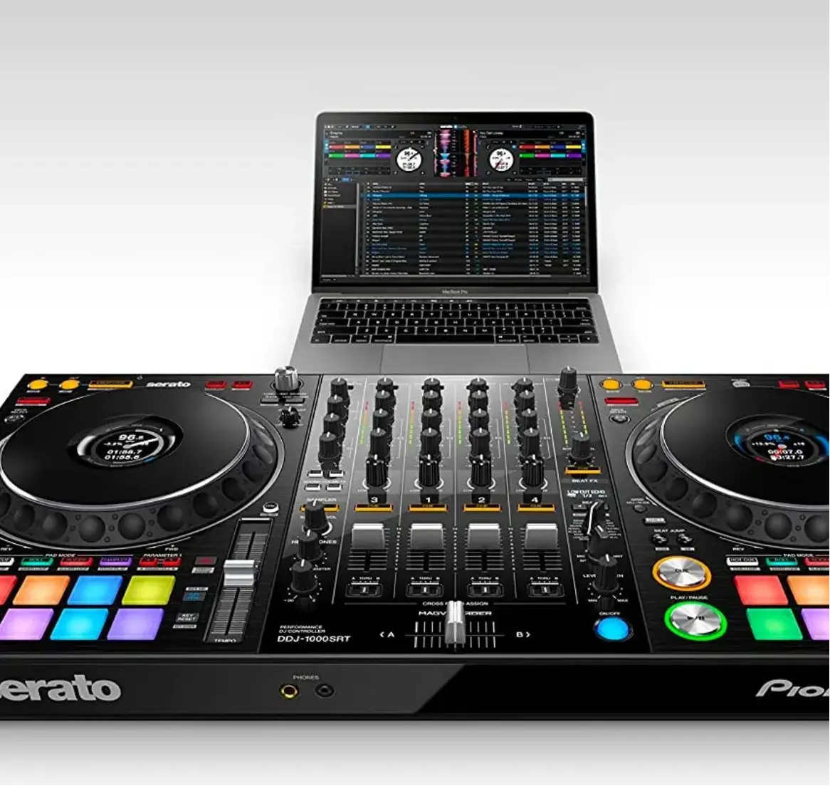 정통 오리지널 DJ DDJ-1000SRT 4 채널 세라토 DJ 컨트롤러 통합 믹서-DJ 컨트롤 표면 믹서,