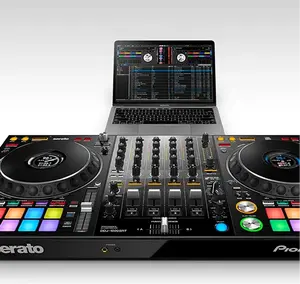 Authentic Original DJ DDJ-1000SRT 4-Channel Serato DJ Controller with Integrated Mixer- DJ Control Surface Mixer, with