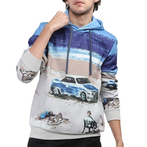 Sudaderas con Capucha para Hombre, Precio Económico, 100% Algodón, Antiarrugas, Material Duradero, Impresión en Serigrafía, Totalmente Personalizables, Último Estilo - Product Image 1