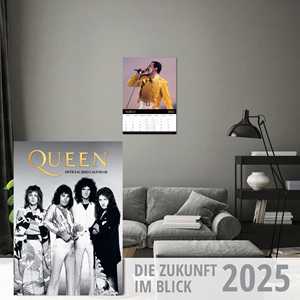 Calendrier mural perpétuel Queen 2025 DIN A3, planificateur de table et de présentation, impression de haute qualité - Product Image 2