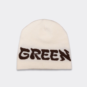 Bonnet en laine tricoté pour homme, personnalisable avec logo, sans revers, idéal pour l'hiver, vente en gros - Product Image 5