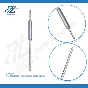 ไม่ ชุดเครื่องมือผ่าตัดทางทันตกรรมแบบด้ามจับแข็งขนาด 3 140 มม. ได้รับการรับรองมาตรฐาน CE อุปกรณ์แบบใช้มือ ด้ามตรงแข็ง ได้รับการรับรองมาตรฐาน CE - Product Image 3