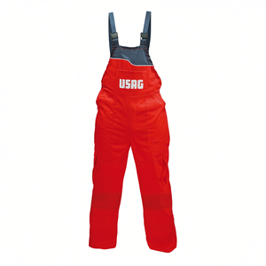 Overol de Seguridad Rojo/Azul Usag para Protección Laboral - Product Image 2