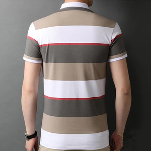 Polo pour homme Ryan Pro Gear, logo personnalisé, OEM, tissu en coton, respirant, vêtements décontractés, vente en gros d'usine - Product Image 4