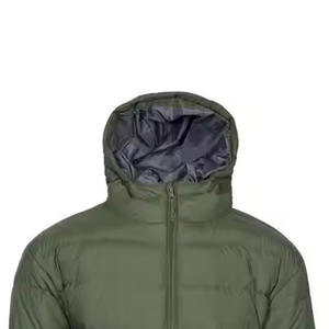 Dernière veste matelassée de haute qualité Veste matelassée en duvet Veste matelassée personnalisée de fabricant professionnel avec capuche Manteaux noirs - Product Image 5