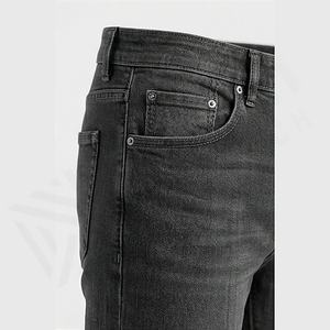 Pantalon en jean baggy streetwear pour homme, coupe ample surdimensionnée vintage, style skate, taille mi-haute, couleur délavée personnalisée, taille plus - Product Image 5