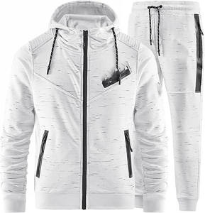 Traje de chándal de moda Venta caliente Personalizado Hombres Estilo de bolsillo Traje de sudor Hecho a medida Hombres Jogging Wear con logotipo - Product Image 1