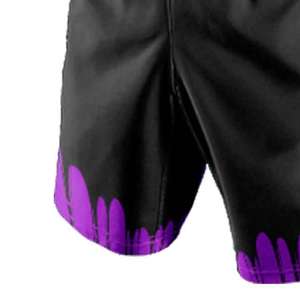 Pantalones cortos deportivos de softbol Cintura elástica con paneles de malla Pantalones cortos de béisbol de secado rápido para pantalones cortos de correr de lanzamiento rápido y base - Product Image 3