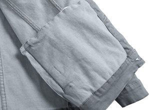 Premium Quality Winter Hooded Windproof Denim <b>Jackets</b> for Men-Customizable <b>Slim</b> <b>Fit</b> High Quality Wholesale Price - Product Image 6