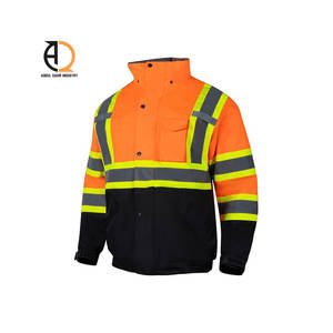 Ropa de Seguridad Reflectante Unisex, Chaqueta de Trabajo de Alta Visibilidad para Construcción y Motociclismo - Product Image 5