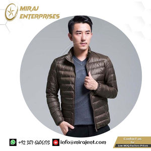 Manteau respirant résistant à l'eau et au vent Vestes à capuche pour hommes de grande taille Veste en duvet pour hommes toutes saisons Ultra légère compressible - Product Image 4