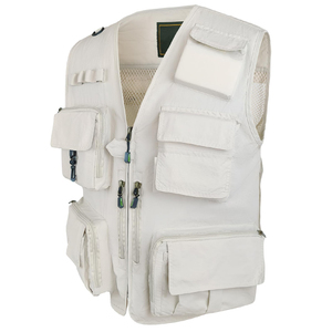 Chaleco cargo de estilo único de alta calidad multibolsillo de secado rápido transpirable de invierno informal para hombre con logotipo personalizado - Product Image 5