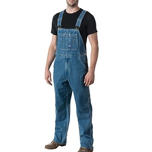 Combinaison en jean à manches courtes pour hommes, haute qualité et prix bas, combinaisons en Denim personnalisées à la mode pour hommes, exportation du Bangladesh - Product Image 3