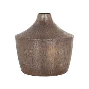 Floreros de Metal con acabado antiguo brillante de buena calidad, floreros decorativos hechos a mano de calidad sostenible - Product Image 6