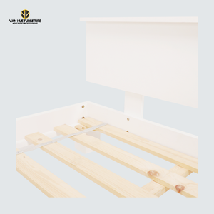 Bien diseñado EN71 Petite Sleek Neutral Shades Maple Cama para niños Vietnam Singapur Funcionalidad | Van Hue - Product Image 5