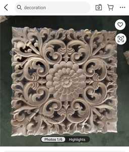 แผ่นผนัง MDF แบบนูน3D ที่ขายดีที่สุดเหมาะสำหรับผนังศิลปะในร้านคาเฟ่หรือพื้นที่อยู่อาศัยสำหรับการจัดหาทั่วโลก - Product Image 2
