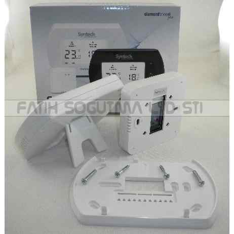 Syntech Diamond Plus Wireless Room Thermostat Digital ( KK01.101G ) Combi Room Thermostat Wireless Digital