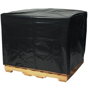 Caja de palés LLDPE y LDPE de tamaño de alta calidad, cubierta de polietileno, bolsas de plástico a prueba de agua con mango de sellado térmico para embalaje y embalaje - Product Image 1