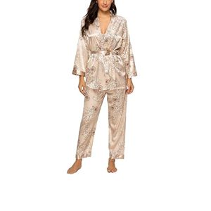 Camisón Elegante Informal Vintage con Estampado Floral, Cuello Halter, Largo, 100% Algodón, Tallas Grandes, Camisones de Verano, Suaves y Transpirables - Product Image 5