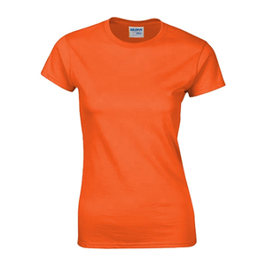 Camiseta ecológica de verano para mujer personalizada 100% algodón ropa deportiva transpirable de secado rápido ropa informal - Product Image 3