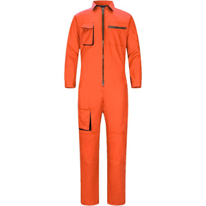 Service OEM Salopette de sécurité pour hommes Combinaison réfléchissante personnalisée Vêtements de travail industriels Combinaisons de travail résistantes à l'huile pour mécaniciens - Product Image 1