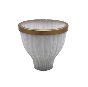 ชุดถ้วยแก้วทรงกลมและเหล็ก2ชิ้นพร้อมฝาปิดสีทองแดงขัดเงาที่เก็บของขนาดใหญ่และเหยือกสำหรับห้องครัวที่กำหนดเอง - Product Image 3