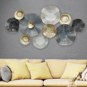 Meilleure vente décoration murale en métal pour salon tenture murale Arts décoration murale moderne pour chambre et maison. - Product Image 1