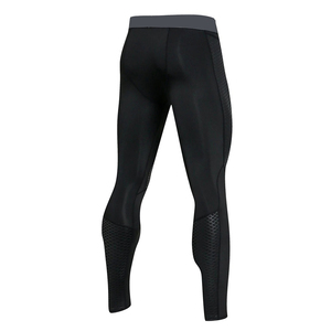 2025 nouveauté hommes Fitness Yoga Leggings Style régulier Spandex coton conçu décontracté Sport porter personnalisé approvisionnement Logo taille - Product Image 5