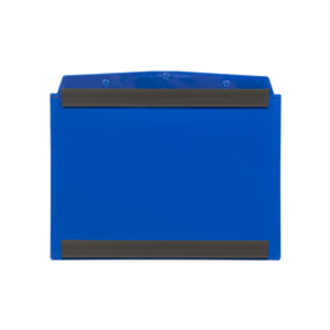 Porta Lettere Magnetici DIN A5 Orizzontali Blu con 2 Strisce Magnetiche Confezione da 10-SD2M/5110-03 - Product Image 1