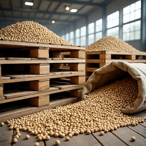 Garbanzos naturales para cocinar y enlatar Garbanzos sin OGM para compradores y distribuidores a granel - Product Image 1