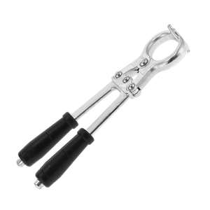 Pinzas de Castración Reutilizables de Acero Inoxidable Profesionales Burdizzo con Mango de Madera para la Castración sin Sangre de Toros - Product Image 5