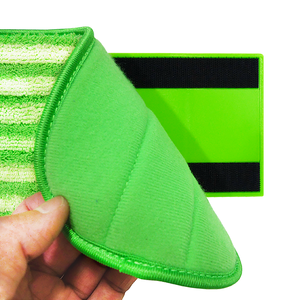 Superior Quality Microfiber <b>Mops</b> for Household Cleaning Flat Green with Telescopic <b>Handle</b> Made in Taiwan - Product Image 5