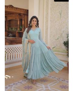 Nueva colección de vestidos indios paquistaníes para mujer, ropa tradicional, traje Salwar Kameez - Product Image 1