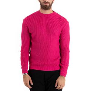 Suéter Personalizado con Logotipo OEM ODM Ronpex International para Hombre, de Algodón/Lana, Antiarrugas, Jacquard con Letras, Cuello Redondo, Holgado, para Invierno - Product Image 4