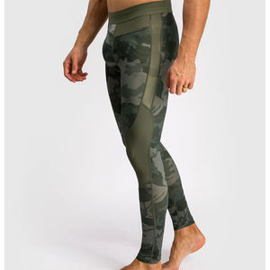 Pantalones de yoga para hombre superventas con cintura elástica Leggings de sublimación personalizados Material de LICRA de alta demanda Tipo de patrón sólido - Product Image 2