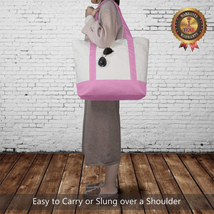 Premium Quality Personalized Striped Canvas Cotton <b>Tote</b> <b>Bag</b> Create Your Own Daily Use Reusable Shopping <b>Bag</b> with Custom Logo - Product Image 4