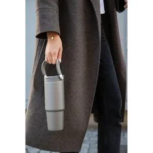 Bouteille isotherme VINGA Eos Trek en acier inoxydable durable - Product Image 2