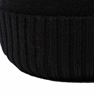 Gorro de Invierno de Punto para Hombre y Mujer, Gorro de Calavera, Jacquard, Color Negro de Moda, Gorros de Invierno Cálidos y Suaves para Clima Frío - Product Image 5