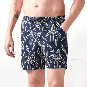 Wholesale <b>Men</b> Designer Stretch Swimwear Boardshorts Stripe Print Quick Dry Surf Board Shorts <b>Mens</b> Short Swimming <b>Trunks</b> Shorts - Product Image 2