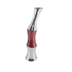 Florero de Metal con Base de esmalte blanco, piezas superiores recubiertas de níquel plateado, florero de aluminio de alta calidad - Product Image 5