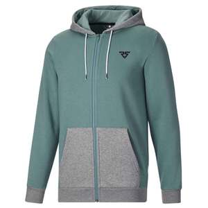 Sweats à capuche automne et hiver hommes sweats à capuche polaire coton tissu impression personnalisée broderie Logo fermeture éclair sweat à capuche décontracté pour hommes - Product Image 1