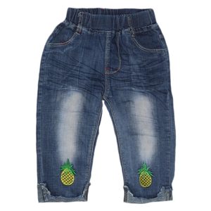 Capri en jean pour filles - Bleu - Product Image 1