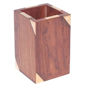 Portalápices de Diseño Moderno para Oficina, Soporte de Escritorio para Lápices y Pinceles, Portalápices de Madera Artesanal de Moda - Product Image 6