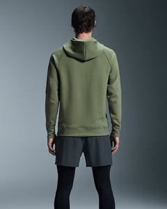 Sudadera con capucha personalizada para hombre, mezcla de algodón suave y poliéster, bolsillo con cremallera, manga completa, Capucha ajustable, ropa de calle Premium - Product Image 2