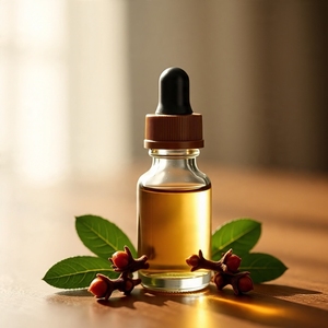 น้ำมันหอมระเหยกลิ่นกานพลูออร์แกนิกน้ำมันกานพลูธรรมชาติบริสุทธิ์10มล. 100% สำหรับดูแลเส้นผมผิวกายและผิวพรรณ - Product Image 5