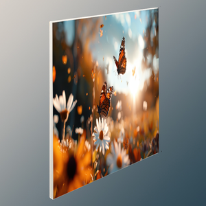 แผงทำความร้อนแบบรังสีอินฟราเรด 350W พร้อมงานศิลปะพิมพ์บนผ้าใบอะลูมิเนียม ขนาด 595*595 มม. ติดตั้งบนเพดาน พร้อมระบบป้องกันความร้อนเกิน เหมาะสำหรับพิพิธภัณฑ์ - Product Image 5