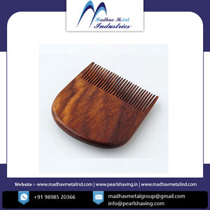 Proveedor indio Peine para el cabello Peine para Barba de madera personalizado a bajo precio - Product Image 2